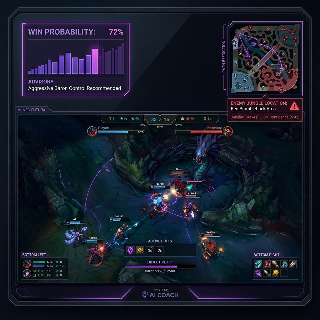 Demonstração do Overlay de Gameplay